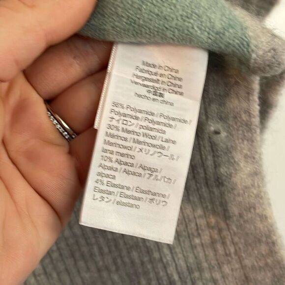 J.Crew striped wool blend supersoft yarn sweater xs - Picture 6 of 12